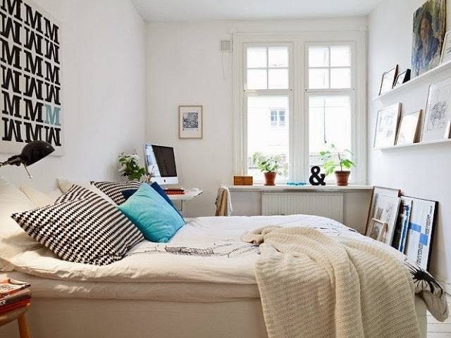 Scandinavian-bedroom-with-modern-decoration