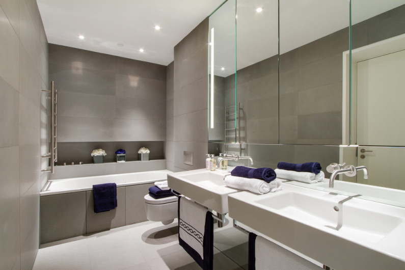 Дизайн ванной 6 кв.м. — четыре варианта планировок